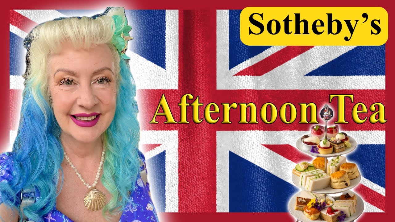 MOST UNIQUE AFTERNOON TEA IN LONDON | SOTHEBY’S AUCTION HOUSE EXPERIENCE!