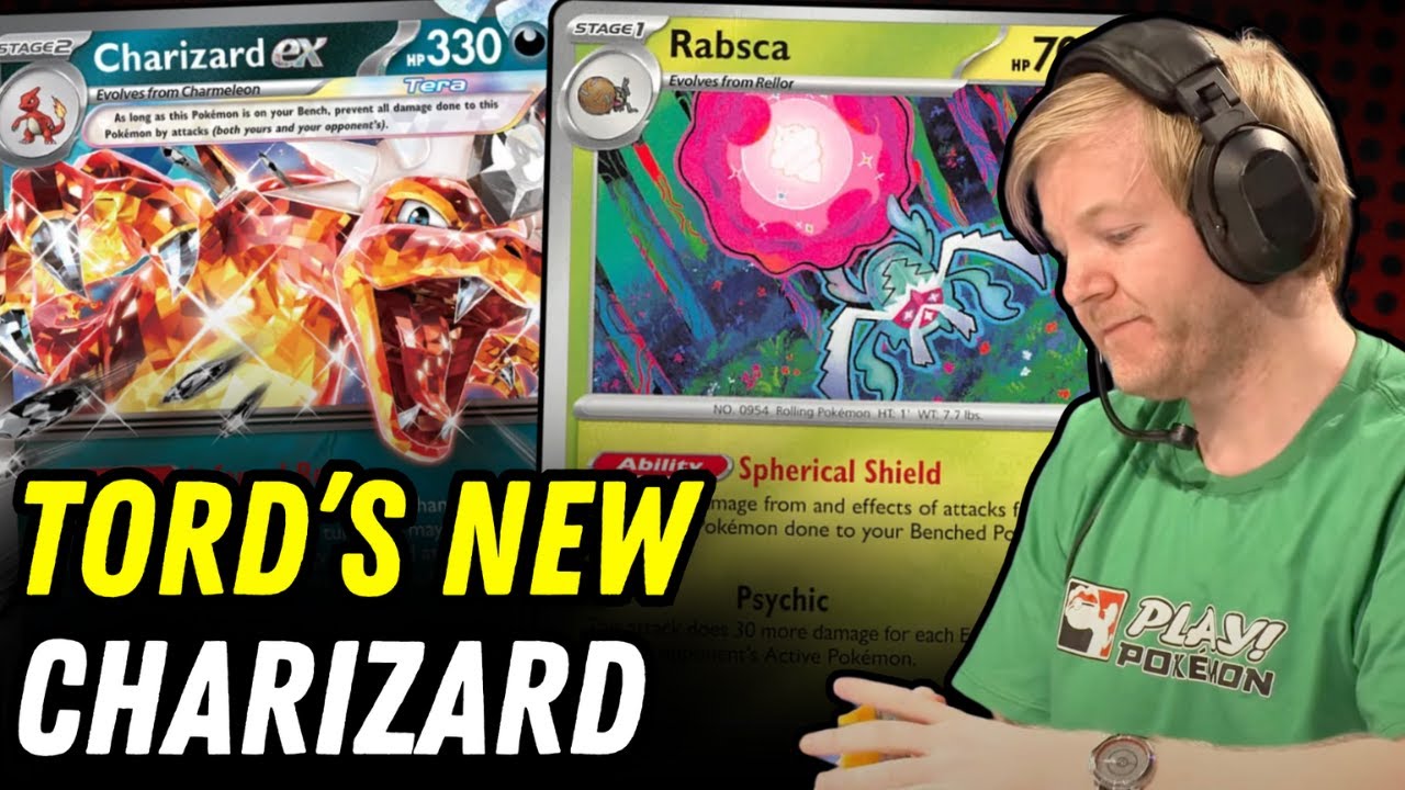 Tord’s New Charizard ex Deck from Pokemon TCG Worlds