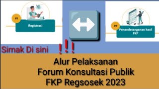Forum Konsultasi Publik Alur Pelaksanan Fkp Fkp Regsosek Asisten Fasilitator Administrator