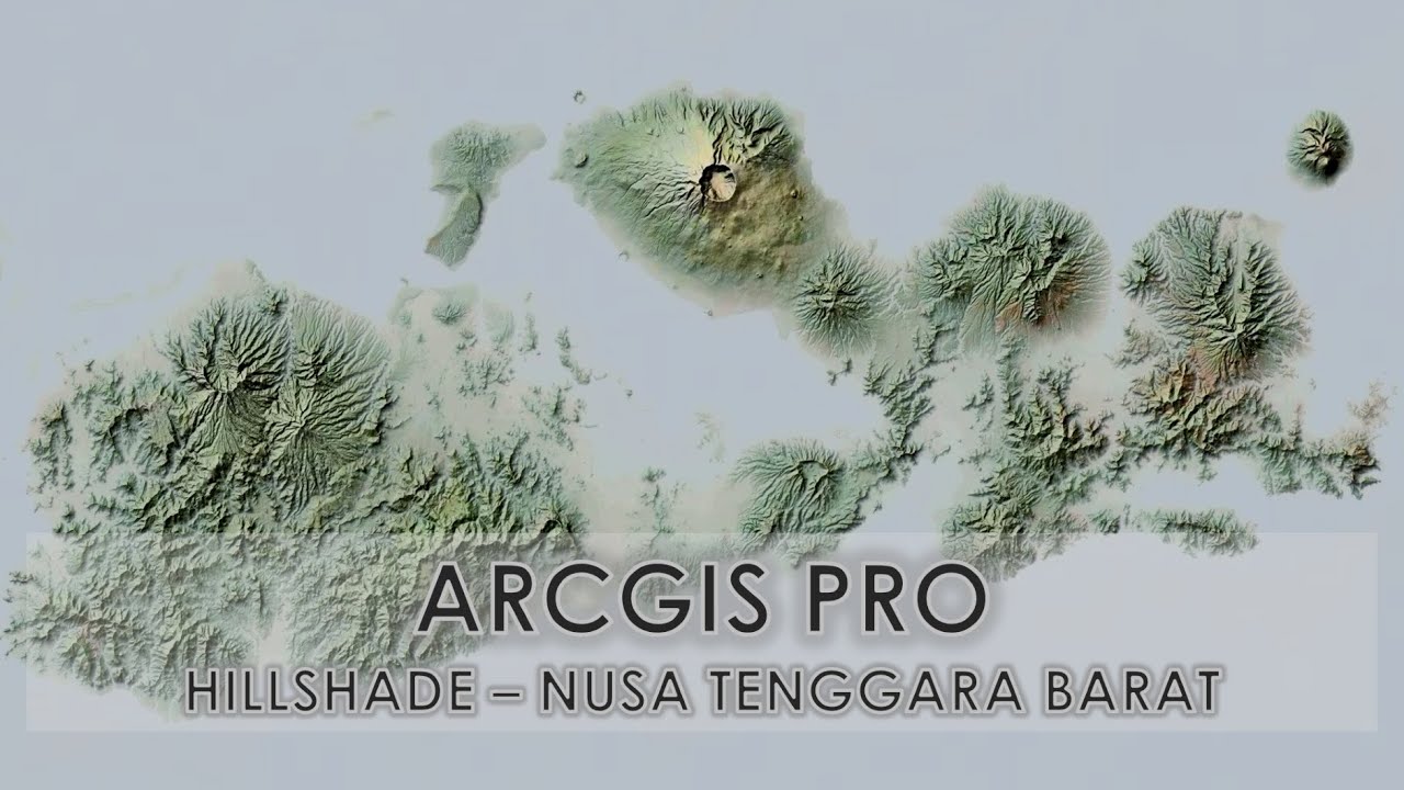 Cara Membuat Hillshade Cantik di Arcgis Pro - YouTube