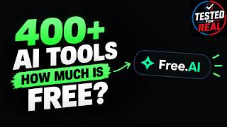 I Tested a Free AI Website With 400+ Tools — Is It Actually Free
