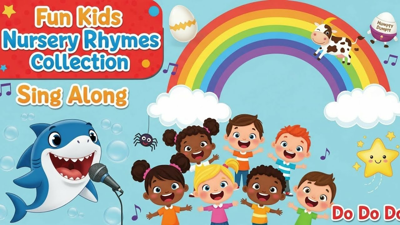 Fun Nursery Rhymes for Kids 🌈🎵 | Sing Along Do Do Do | Learning Songs ...