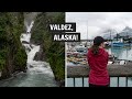 Two days in valdez alaska salmon hatchery thompson pass keystone canyon  more