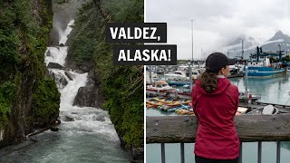 Two days in VALDEZ, Alaska! (Salmon Hatchery, Thompson Pass, Keystone Canyon, & MORE!)