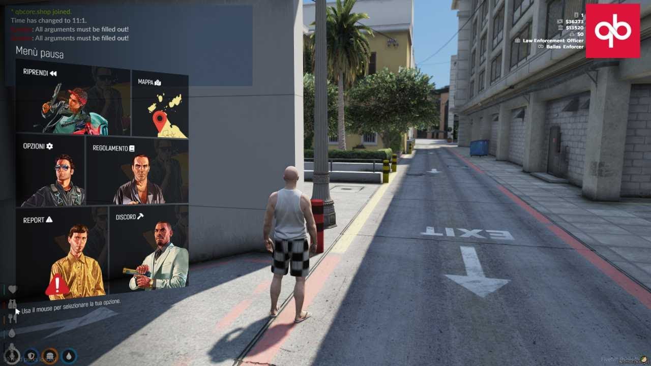 FiveM Pause Menu Script | QBcore Script