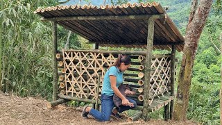 How To Build Bamboo House For Pigs in forest - Pigsty 2022. Ep.11