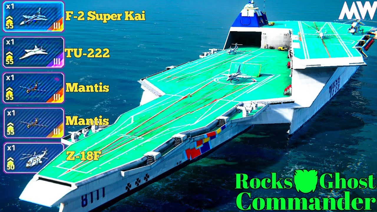 Ghost👹Commander & Super Kai Team Up With TU-222 & Mantis – EPIC Gameplay In Modern Warships!