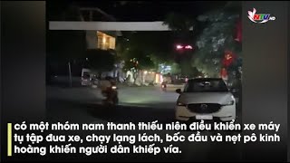 Nhóm thanh thiếu niên bốc đầu, nẹt pô kinh hoàng ở Nghệ An screenshot 4