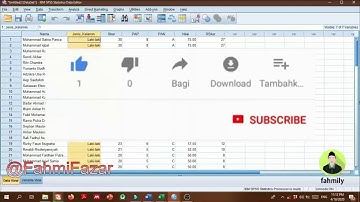 INI CARA MUDAH INPUT DATA EXCEL KE SPSS