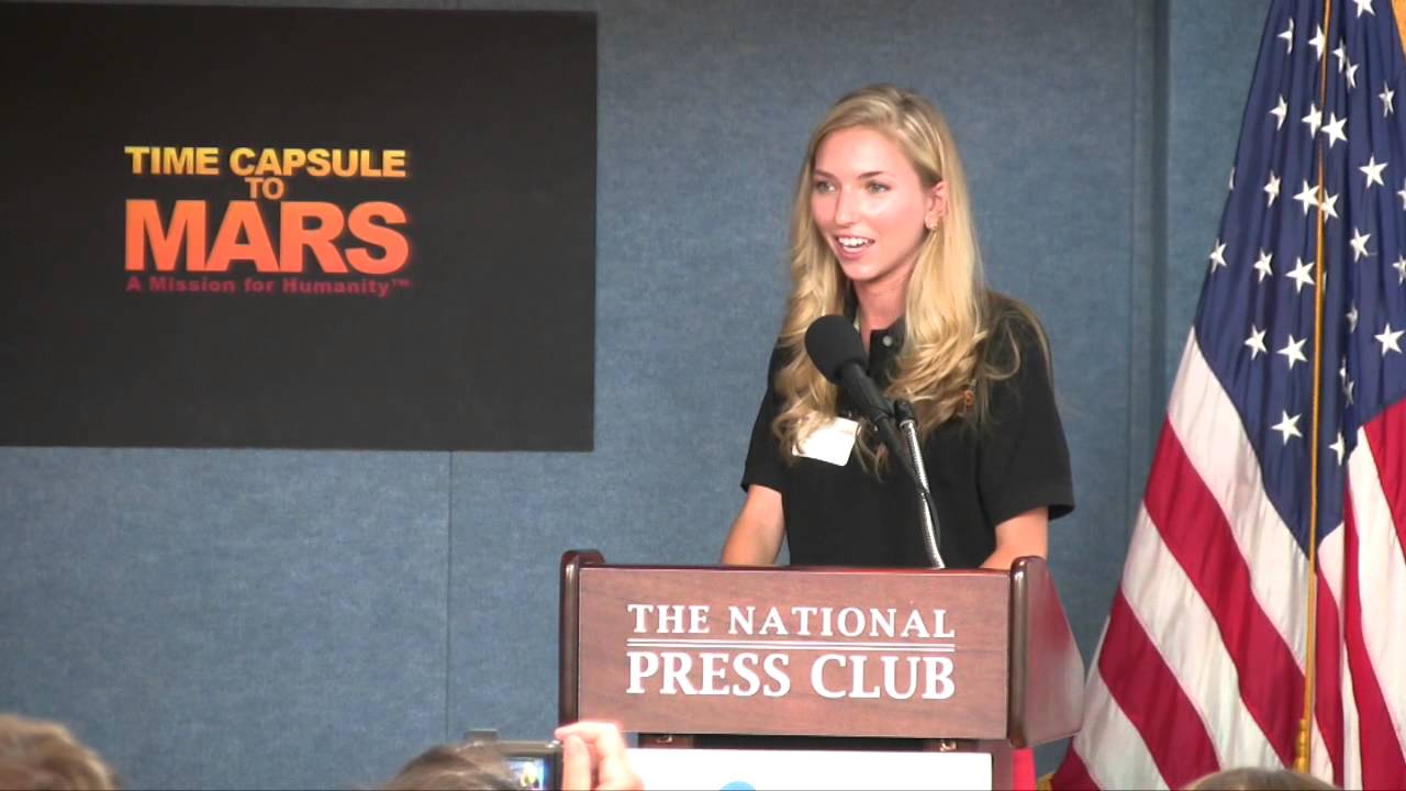 Time Capsule to Mars Press Conference (excerpts)