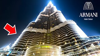 ARMANI Hotel Dubai inside Burj Khalifa World's Tallest Tower : Review & impressions (full tour)
