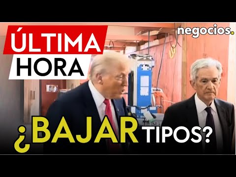 Última Hora: Momento surrealista de Trump y Powell: palmada en la espalda y presión para bajar tipos