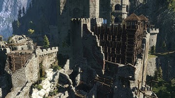 Witcher 3 mod concept: Kaer Morhen Reborn
