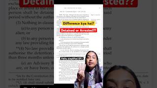🚔 DETAINED or ARRESTED ⁉️ #shorts #youtubeshorts #shortvideo #ytshorts