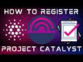 How To Register For Cardano Project Catalyst | Eternl Wallet