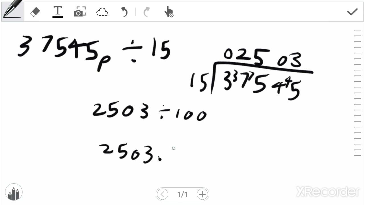 Division using bus stop method youtube