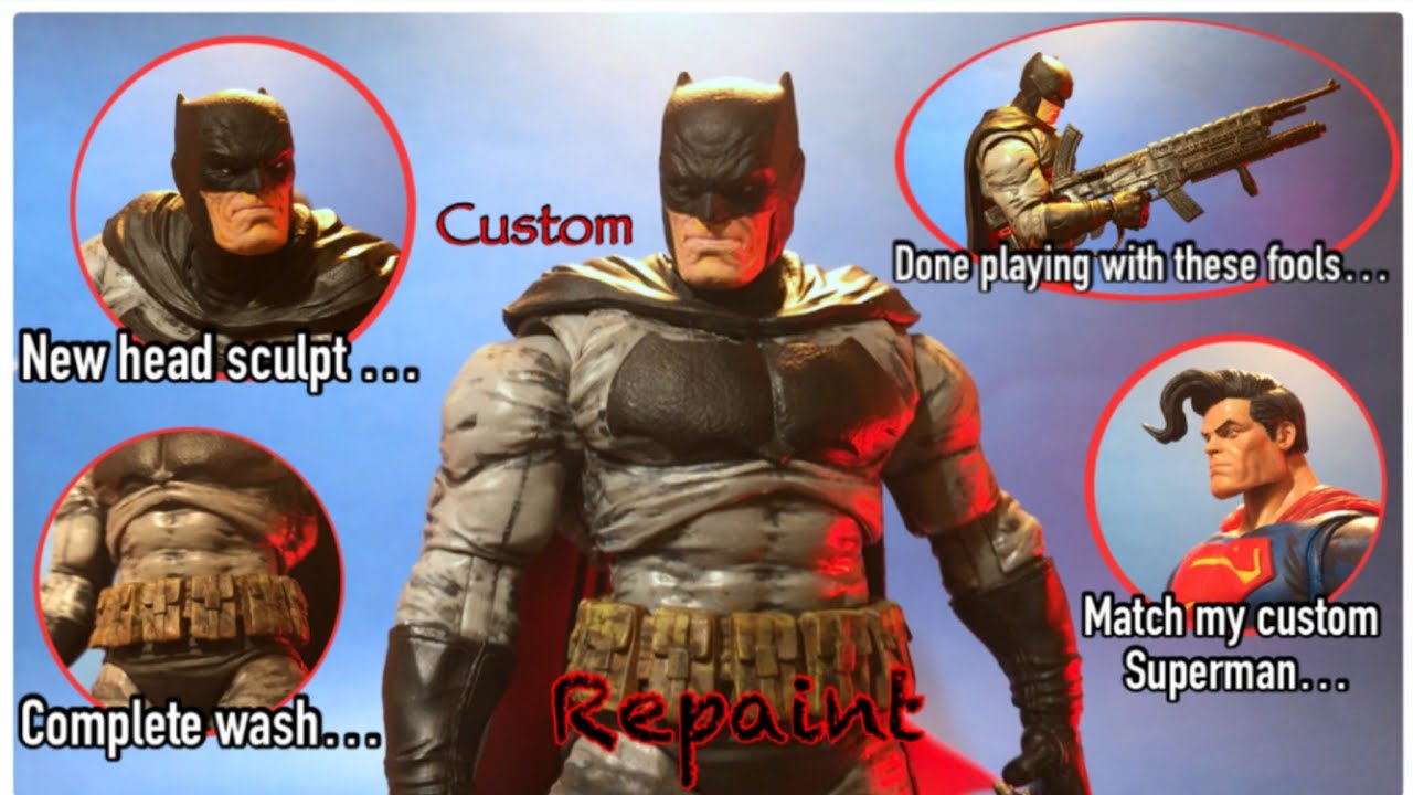 DC Multiverse Custom: Dark Knight Returns Batman - YouTube