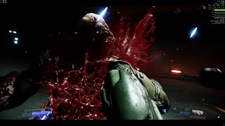 Doom 2016 with RTXGI Code - Ray Traced Lighting Recording 4