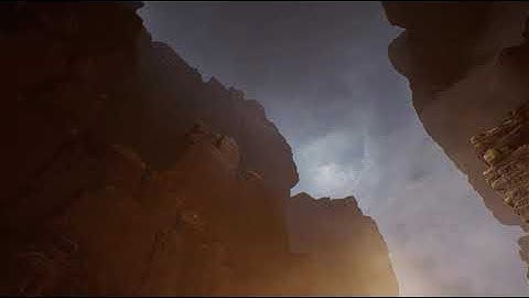 Making a canyon with Unreal 4