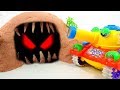 Centipede In The Cave Attack Tayo The Little Bus | Crazy Tank Toys Disney Car Toys | #CarToysTV