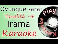 Ovunque sarai (tonalità -4) Irama (Karaoke)