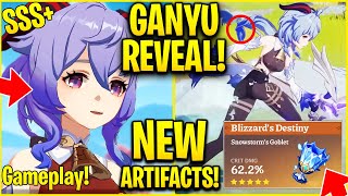 GANYU IS INSANE! Genshin Impact Ganyu Reveal(1.2 Update Genshin) Ganyu Genshin