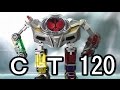 ＣＴ120　劇中完全再現！？　ベルトさんロボ　ドライブドライバーに取付キット　beltsan robot kit review