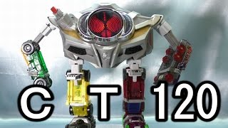 ＣＴ120　劇中完全再現！？　ベルトさんロボ　ドライブドライバーに取付キット　beltsan  robot kit review