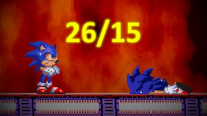 Metal sonic vs Exetior #shadowknight7900 #sonicexe