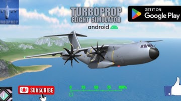 turboprop flight simulator।। training।।best flight simulator game by tech gamestar।। #1