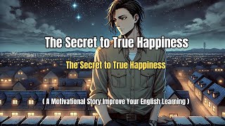 The Secret to True Happiness  || A Motivational Story Improve Your English Learning