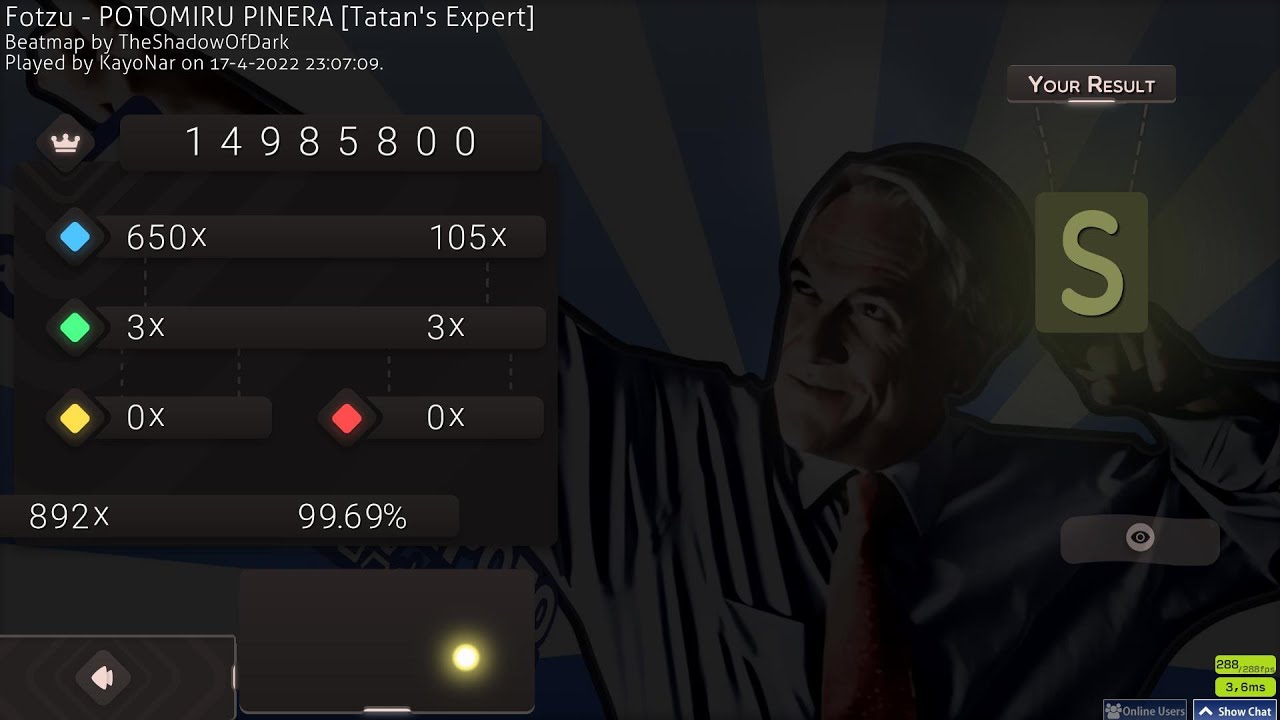 Fotzu - POTOMIRU PINERA 99.69% FC - stream improvement :)