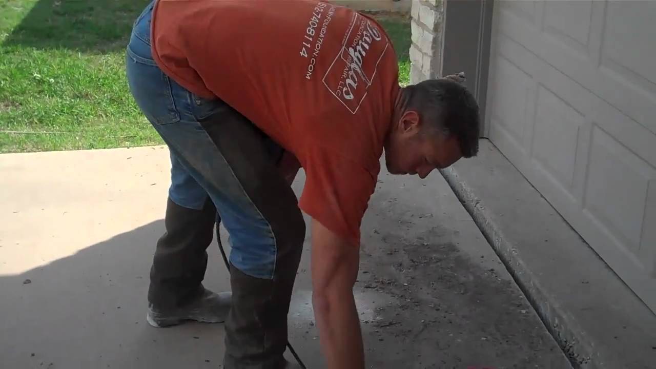 Douglas Foundation Repair Austin Texas Slabjacking a Driveway