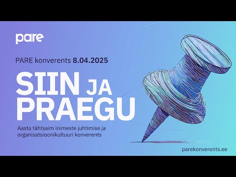 Cyriel Kortleven esineb PARE konverentsil "Siin ja praegu"