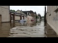 Inondations #Nemours : Un tracteur pour évacuer les sinistrés