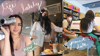 VLOG • Trip to Manila, House Hunt, Vintage Camera, Shopee Beauty Haul &amp; Recos, Painting Date 🎨🏠📷