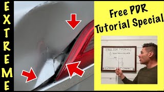 Free PDR Tutorial! / PDR Dent Removal Training Special! screenshot 4