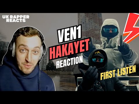 RAPPER REACTS to VEN1 - HAKAYET | French Drill Rap Music Reaction | Zee TV