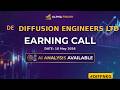 Diffusion Engineers Ltd (544264) | DIFFNKG | Earning Call | Alfa Finder