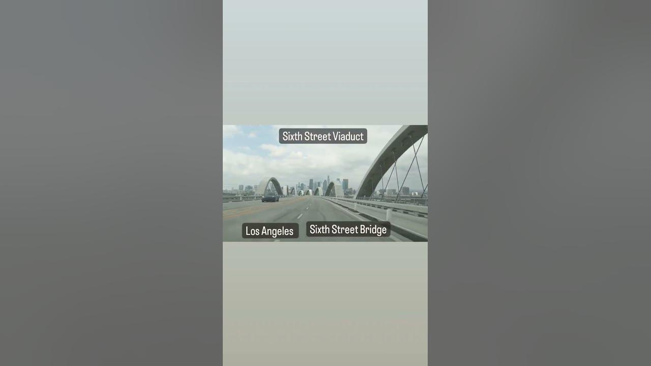 LA 6th Street Bridge                               #losangeles #6thstreetbridge