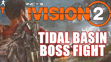 EASY TIDAL BASIN LEGENDARY BOSS FIGHT OUTSIDE OF THE ROOM | THE DIVISION 2