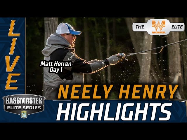 Elite anglers hitting Neely Henry at perfect time