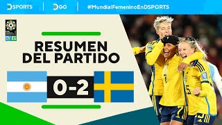 #ARGENTINA quedó eliminado del Mundial tras la derrota ante #SUECIA | Argentina 0-2 Suecia | Resumen image