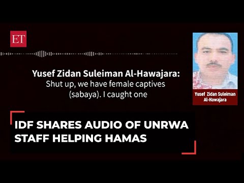 IDF releases recordings of UNRWA employees from October 7: 'We have hostages, I caught one' Episode cover