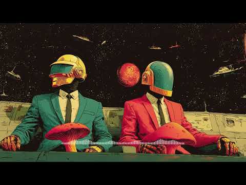Cover Cosmic Lounge Retro Grooves🍄🤖 | Chillwave, Synthwave, Retro Funk, Electronic Playlist