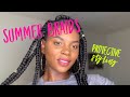 Box braids on short natural hairnellb