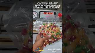 VACUUM PACKING WITH GAS FLUSHING MACHINE