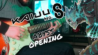 [🎸TABS譜付き] Kaiju No. 8 OP『Abyss // YUNGBLUD』(Guitar Cover) 怪獣8号 OP ギター弾いてみた
