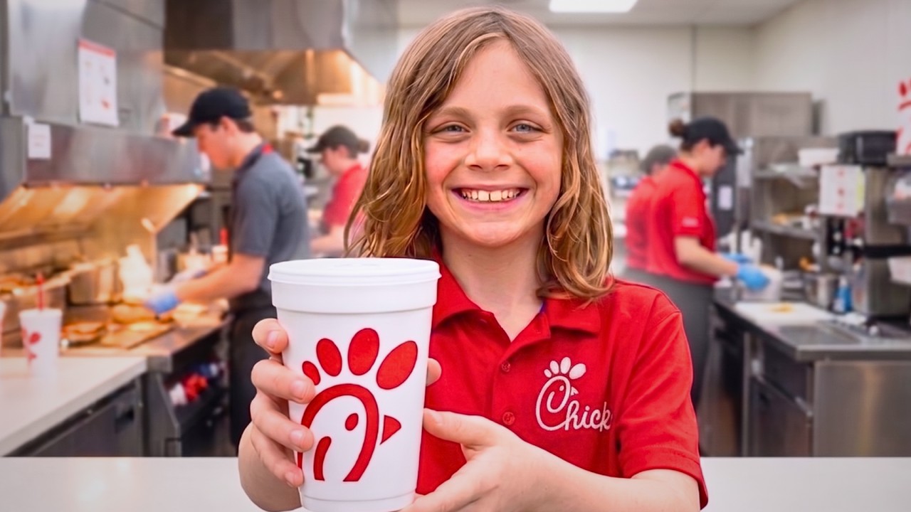 I Learned How To Work at Chick-Fil-A! 🐔🐮 - YouTube