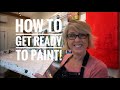 How to paint in easy steps
